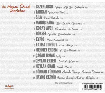 آلبوم ve nazan oncel sarkilari